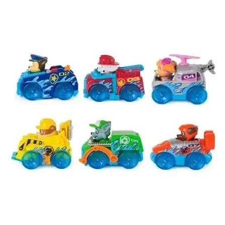 سبين ماستر تشكيلة سيارات باو باترول Pup Squad Racers مارشال-تشيس-زوما-سكاي-روكي-رابل Spin Master (PAW Patrol) Pup Squad Racers Ast Marshel-Chase-Zuma-Skye-Rocky-Rebble