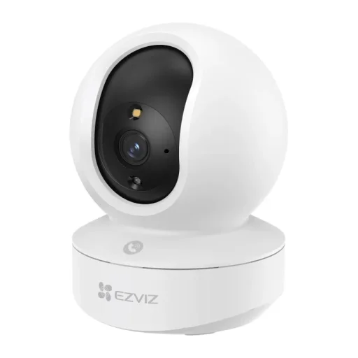 كاميرا مراقبة لاسلكية متحركة واي فاي إيزفيز TY1 بدقة 5 ميجابكسل EZVIZ TY1 Pro 3K (5MP) Pan & Tilt Wi-Fi Smart Home Camera