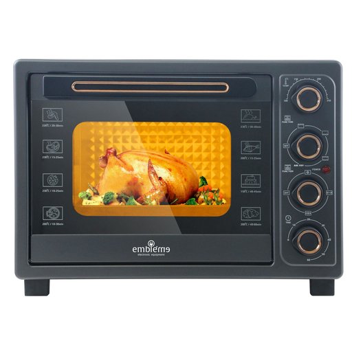 فرن امبليوم  + قلاية 58 لتر المتطورة كلياً Oven and Air fryer Embleme