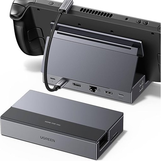 قاعدة توصيل UGREEN لجهاز Steam Deck (9 في 1) UGREEN 9-in-1 Steam Deck Docking Station