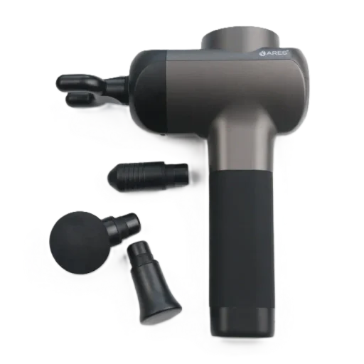 اريس uFitness-2 جهاز مساج بالمسدس – رمادي ARES uFitness-2 Gun Massager - Gray