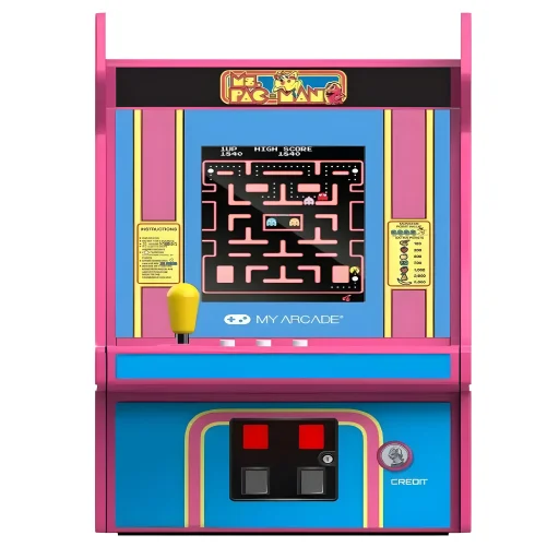 ماي آركيد DGUNL‑7009 — ميْس باتش‑مان مايكرو بلاير برو My Arcade DGUNL-7009 — Ms. PAC-MAN Micro Player Pro