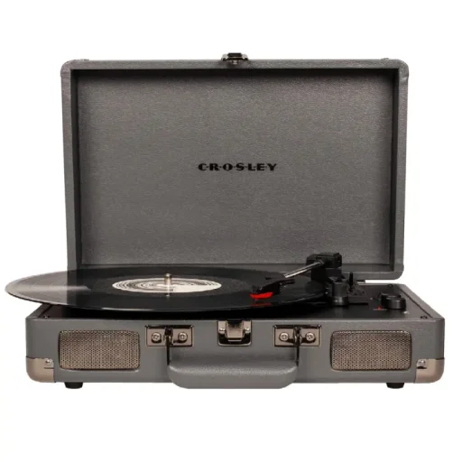 كروسلي Cruiser Deluxe مشغل أسطوانات – رمادي داكن (Slate) Crosley Cruiser Deluxe - Slate