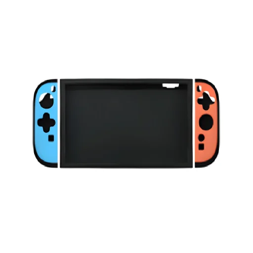 غطاء حماية سيليكون لجهاز نينتندو سويتش 2 – أزرق من GamerTek GamerTek Silicone Protective Case For Nintendo Switch 2 - Bl