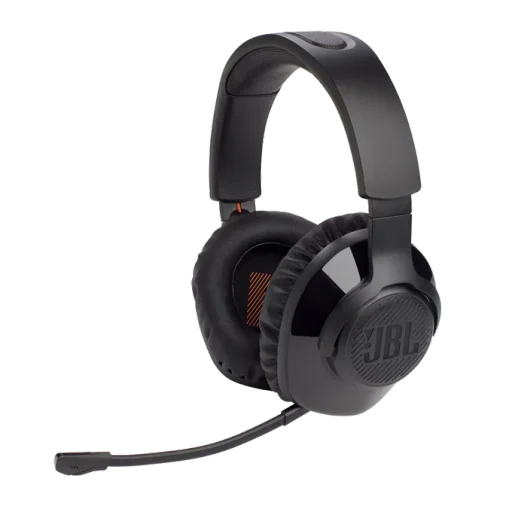 سماعة الألعاب اللاسلكية JBL Quantum 350 مع ميكروفون بوم JBL Quantum 350 Wireless Over-Ear Gaming Headset with Boom Microphone - Black