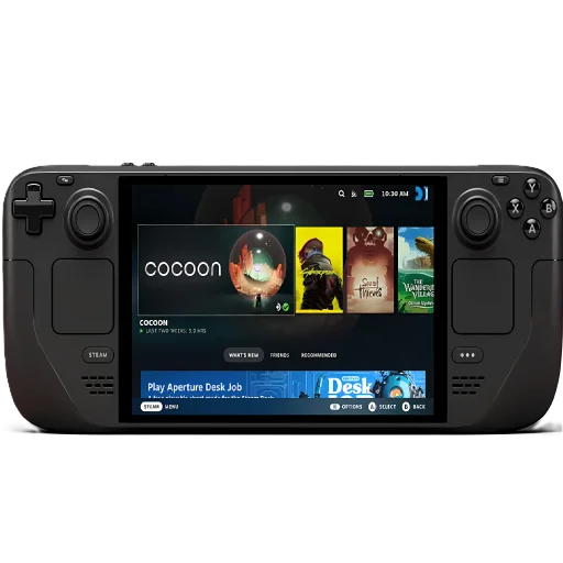 جهاز ألعاب محمول Steam Deck بشاشة OLED بسعة 512 جيجابايت وذاكرة 16 جيجابايت RAM Steam Deck OLED 512GB 16GB RAM Handheld Gaming Console