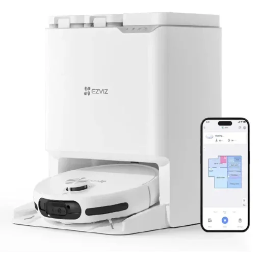 مكنسة روبوتية من EZVIZ RS20 Pro تجمع بين الكنس والمسح EZVIZ RS20 Pro Robot Vacuum & Mop Combo with All-in-One Multi-Station