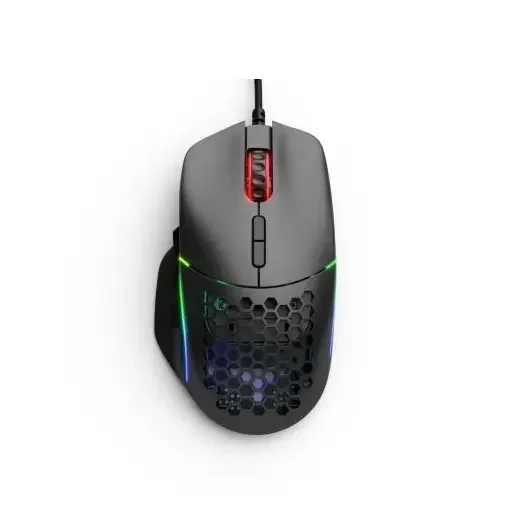 ماوس الألعاب السلكي جلوريوس موديل آي (Model I) مع إضاءة RGB - لون أسود مطفي Glorious Model I Wired RGB Gaming Mouse - Matte Black