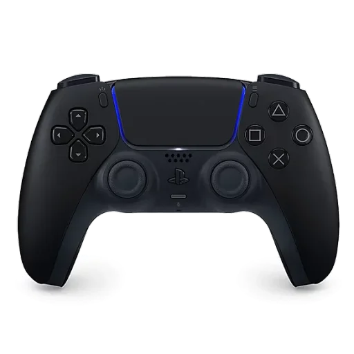 وحدة تحكم سوني دوال سينس اللاسلكية - لون ميدنايت بلاك (أسود منتصف الليل) PlayStation DualSense Wireless Controller - Midnight Black
