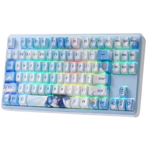 كيبورد ريدراغون ميكانيكي K707AK-RGB-PRO ثلاثي الأوضاع 87 مفتاح Redragon 87 TKL Mechanical Keyboard Tri-Mode K707AK-RGB-PRO