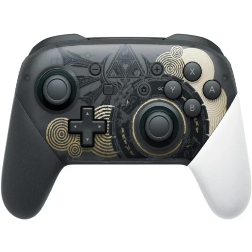 جهاز تحكم نينتندو سويتش برو (Nintendo Switch Pro Controller) إصدار زيلدا: دموع المملكة (Zelda TOTK) Nintendo Switch Pro Controller Zelda TOTK