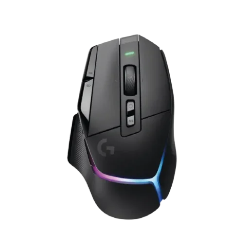 ماوس لوجيتك جي 502 إكس بلس لايت سبيد اللاسلكي بإضاءة آر جي بي - اللون الأسود Logitech G502 X PLUS Lightspeed Wireless RGB Mouse Black