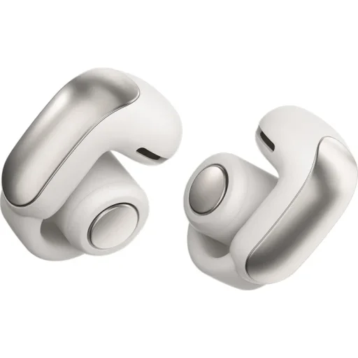 سماعات أذن بوز ألترا أوبن - وايت سموك (أبيض دخاني) Bose Ultra Open Earbuds - White Smoke