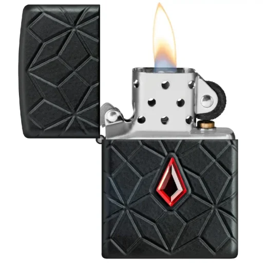 زيبو ولاعة دايموند باترن مضادة للرياح Zippo Diamond Pattern Windproof Lighter