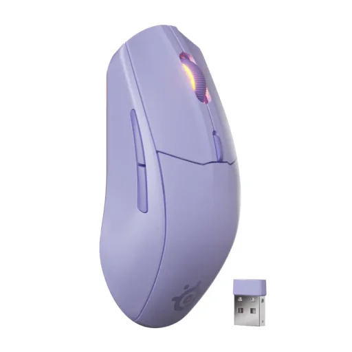 ستيل سيريز ماوس ألعاب Rival 3 WL الجيل الثاني - لافندر Steelseries Rival 3 WL Gen 2 - Lavender