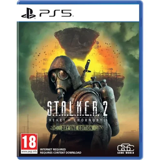 لعبة ستالكر 2 هارت أوف تشورنوبل داي وان إديشن بلايستيشن 5 PlayStation 5 S.T.A.L.K.E.R. 2 Heart of Chornobyl Day One Edition Game
