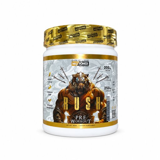 طاقة رش ماكس باور Rush pre-workout MaxPower