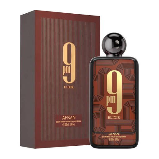 عطر Elixir Extrait de Parfum Spray للجنسين 9 مساءً، Afnan Unisex 9PM Elixir Extrait de Parfum Spray