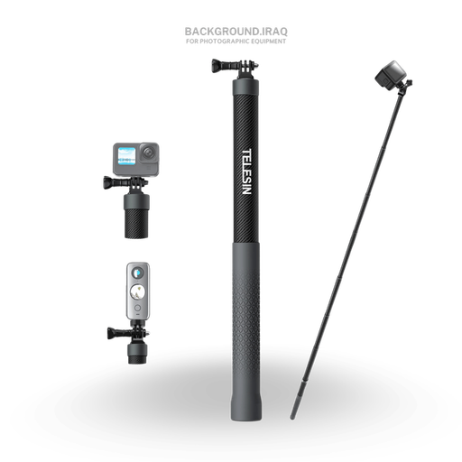 Telesin GP-MNP-300-3 Carbon Fiber selfie 3m Telesin GP-MNP-300-3 Carbon Fiber selfie 3m