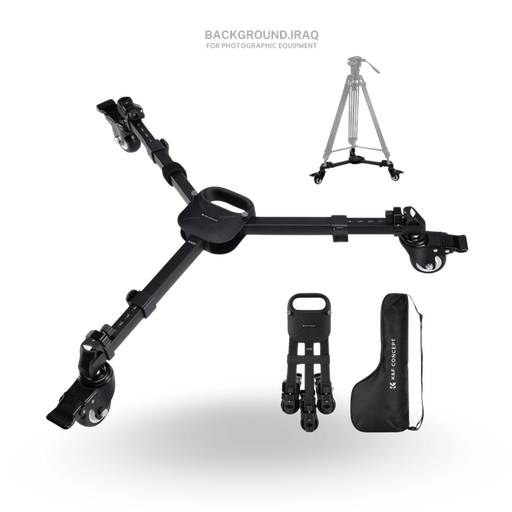 KF31.118 Heavy Duty Tripod Dolly with 3-Inch Rubber Wheels KF31.118 Heavy Duty Tripod Dolly with 3-Inch Rubber Wheels