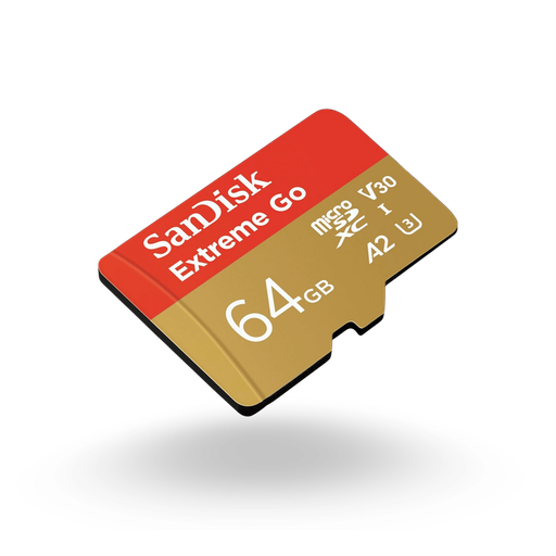 sandisk SanDisk Extreme Go MicroSDXC 64GB storage: 64gb