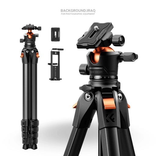 KF09.171 Aluminum Travel Camera Tripod with Arca Ball Head 185cm KF09.171 Aluminum Travel Camera Tripod with Arca Ball Head 185cm