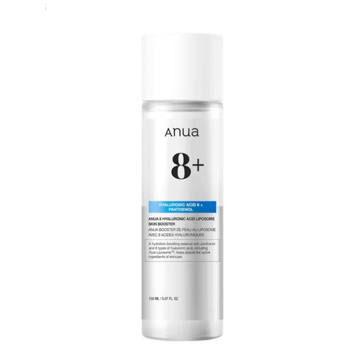 تونر ومُعزّز البشرة بـ 8 أنواع من حمض الهيالورونيك والبانثينول من أنوا Anua 8 Hyaluronic Acid Liposome Skin Booster