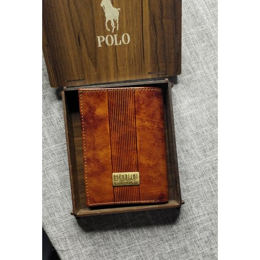محفظة رجالية جلد طبيعي Genuine leather wallet