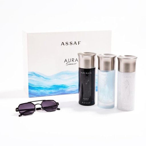 بكج عساف أورا سمر كولكشن Assaf Aura Summer Collection 3 X 100ml