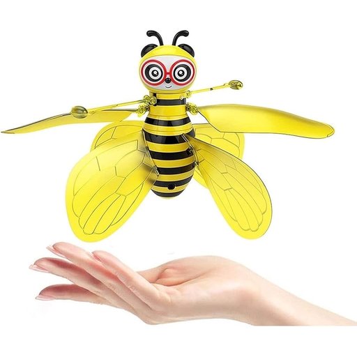 النحلة الطائرة التفاعلية بالاستشعار بالأشعة تحت الحمراء مع شاحن USB Induction Bee Infrared Induction Flying Toy with USB Charger