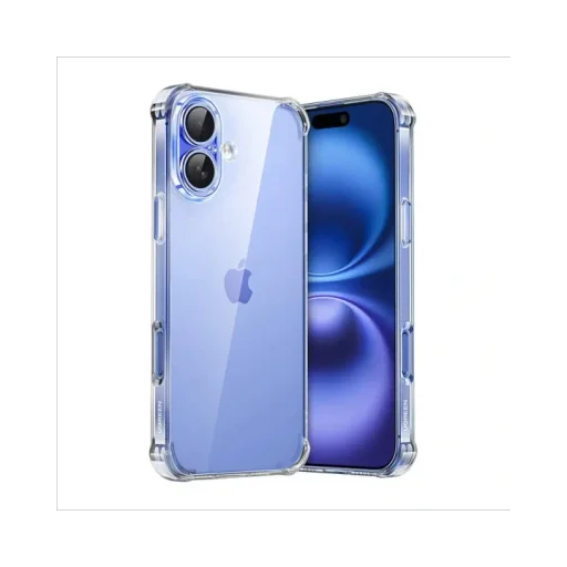 يوجرين كفر حماية برايت كوشن لآيفون 16 - شفاف UGREEN Bright Cushion Protective Phone Case for iPhone 16 - Clear
