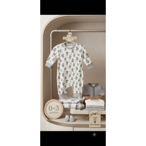 بكج اوفر كامل قطني بهاري box baby
