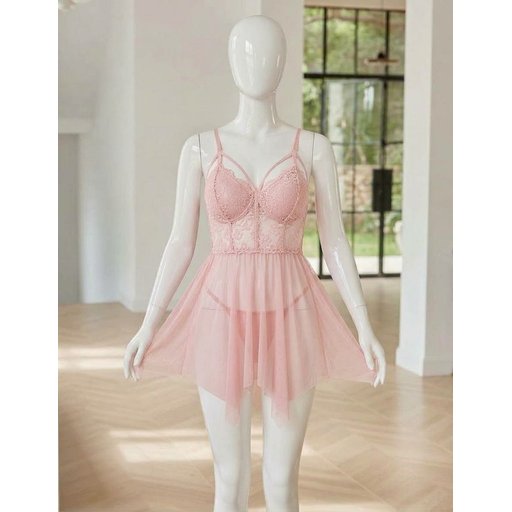 بيبي دول Lace Babydoll Lingerie Set