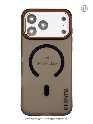 كفر SYNDEE سلم مطفي حماية كاميرا MagSafe مضاد للاصفرار لجهاز ايفون 17 برو ماكس SYNDEE MagSafe iPhone 17 Pro Max Case