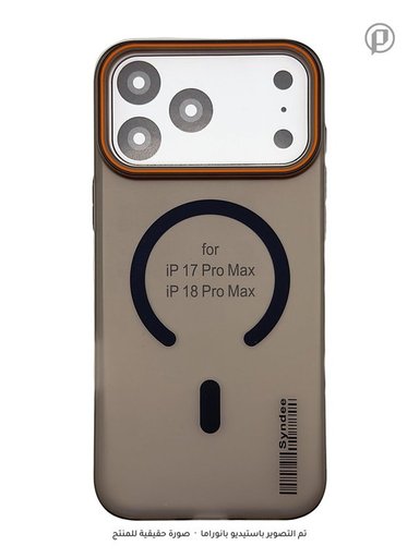 كفر SYNDEE سلم مطفي حماية كاميرا MagSafe مضاد للاصفرار لجهاز ايفون 18 برو ماكس SYNDEE MagSafe iPhone 18 Pro Max Case