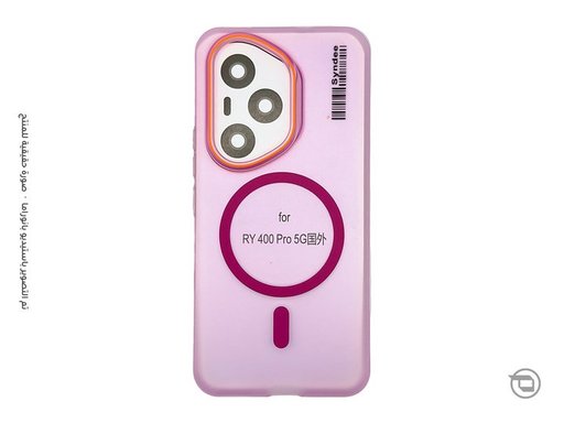 كفر SYNDEE سلم مطفي حماية كاميرا MagSafe مضاد للاصفرار لجهاز هونر 400 برو SYNDEE MagSafe Honor 400 Pro Case