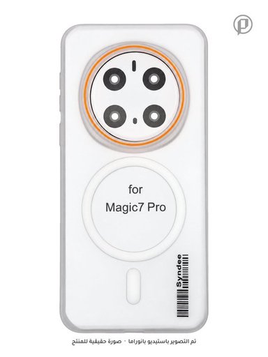 كفر SYNDEE سلم مطفي حماية كاميرا MagSafe مضاد للاصفرار لجهاز هونر ماجيك 7 برو SYNDEE MagSafe Honor 7 Pro Case