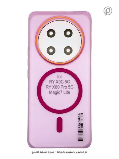 كفر SYNDEE سلم مطفي حماية كاميرا MagSafe مضاد للاصفرار لجهاز هونر X9C SYNDEE MagSafe Honor X9C Case