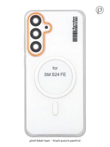 كفر SYNDEE سلم مطفي حماية كاميرا MagSafe مضاد للاصفرار لجهاز سامسونج S24 FE SYNDEE MagSafe Samsung S24 FE Case