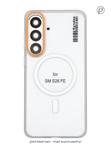 كفر SYNDEE سلم مطفي حماية كاميرا MagSafe مضاد للاصفرار لجهاز سامسونج S26 FE SYNDEE MagSafe Samsung S26 FE Case