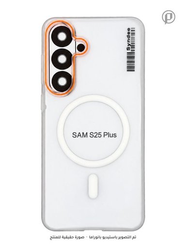 كفر SYNDEE سلم مطفي حماية كاميرا MagSafe مضاد للاصفرار لجهاز سامسونج S25 بلس SYNDEE MagSafe Samsung S25 Plus Case