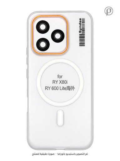 كفر SYNDEE سلم مطفي حماية كاميرا MagSafe مضاد للاصفرار لجهاز هونر 600 لايت SYNDEE MagSafe Honor 600 Lite Case
