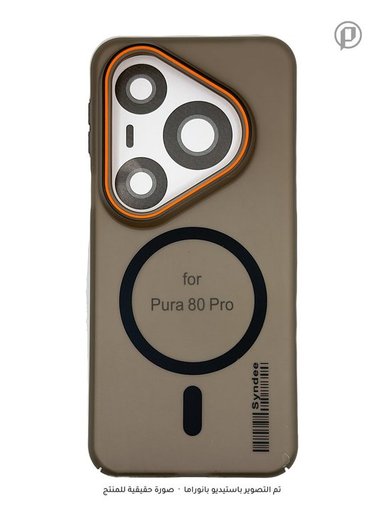 كفر SYNDEE سلم مطفي حماية كاميرا MagSafe مضاد للاصفرار لجهاز هواوي Pura 80 برو SYNDEE MagSafe Huawei Pura 80 Pro Case