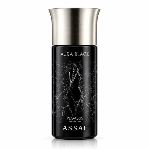 عطر اورا بلاك عساف 150مل للجنسين Assaf Aura Black