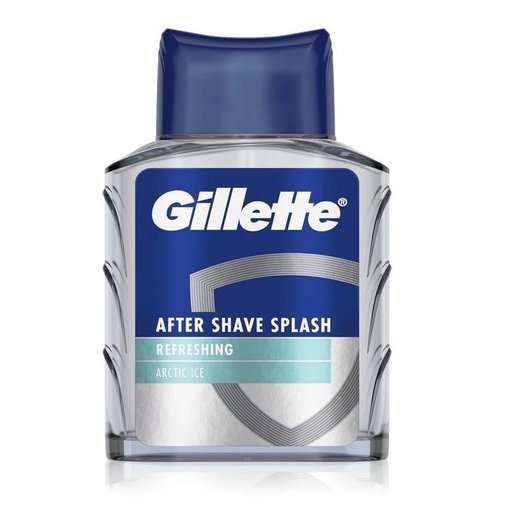 لوشن جيليت لما بعد الحلاقة - آركتيك آيس (الجليد القطبي) - منعش ومبرد Gillette after shave splash arctic ice