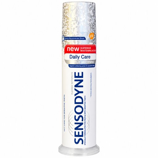 معجون أسنان سنسوداين ديلي كير للتبييض اللطيف والعناية اليومية بالأسنان الحساسة Sensodyne Daily Care Gentle Whitening Toothpaste