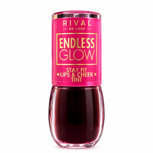 تنت ريفال دي لوب إندلس غلو للشفاه والخدود – لون توتي غامق RIVAL DE LOOP Endless Glow Stay Fit Lips & Cheek Tint
