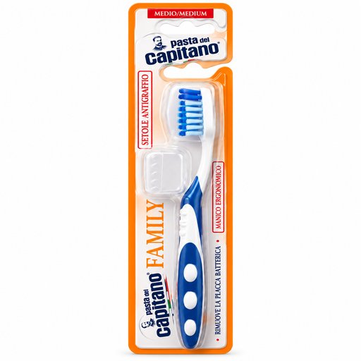 فرشاة أسنان باستا ديل كابيتانو فاميلي متوسطة النعومة – Pasta del Capitano Family Medium Toothbrush