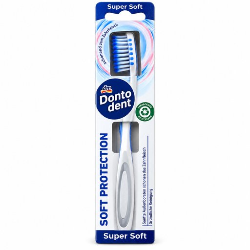 فرشاة أسنان دونتو دينت سوفت بروتكشن فائقة النعومة لحماية اللثة والأسنان Soft Toothbru