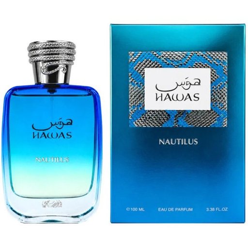 رصاصي عطر هوس نوتيلوس للجنسين100مل RASASi  Hawas Nautilus EDP